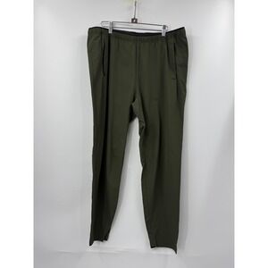 REI Co-op Mens Olive Green Nylon Spandex Stretch Hiking Jogger Pants Large